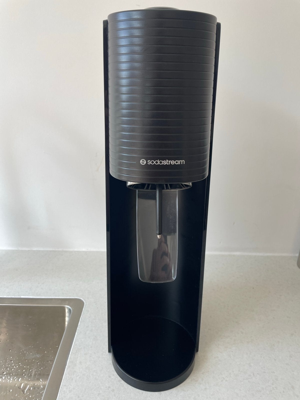 Sodastream bruiswatermaker - Zwart, Ophalen, Overige typen, Kunststof, Zo goed als nieuw