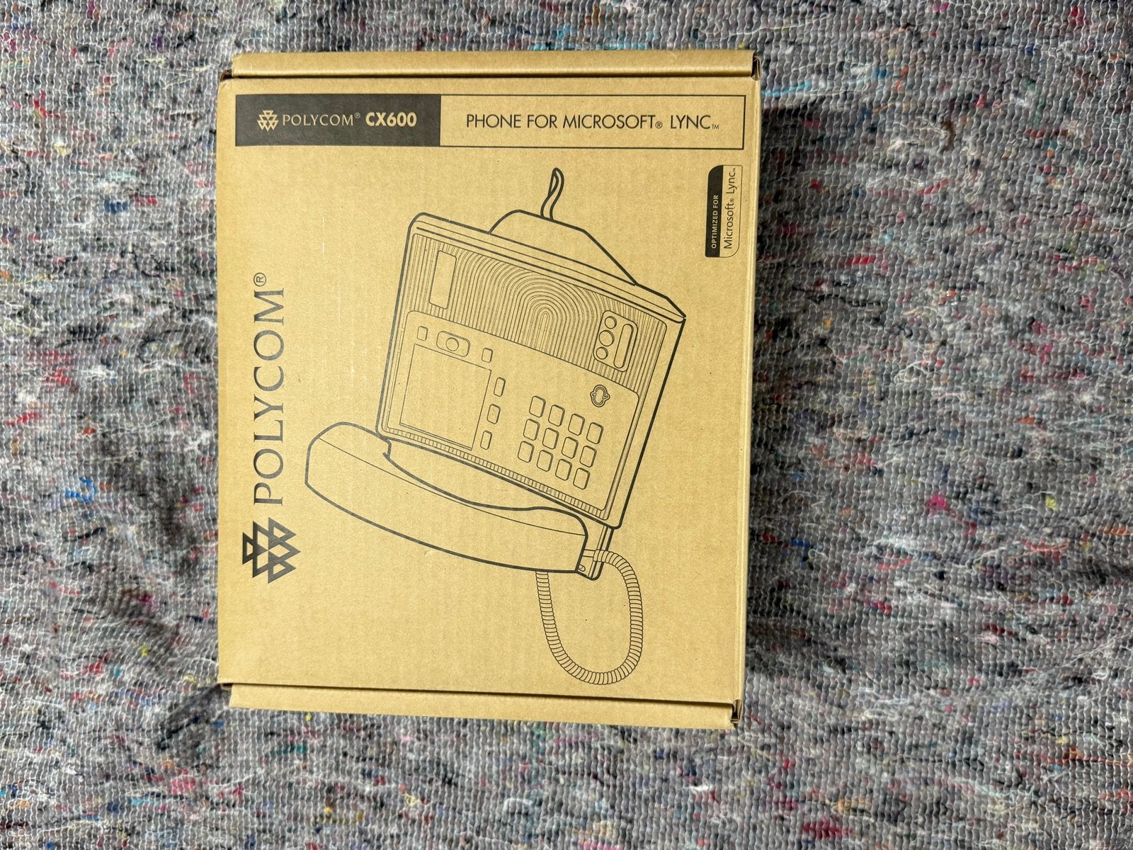 Polycom CX600 Desktop Phone voor Microsoft Lync (Nieuw), Ophalen of Verzenden, Nieuw, 1 handset