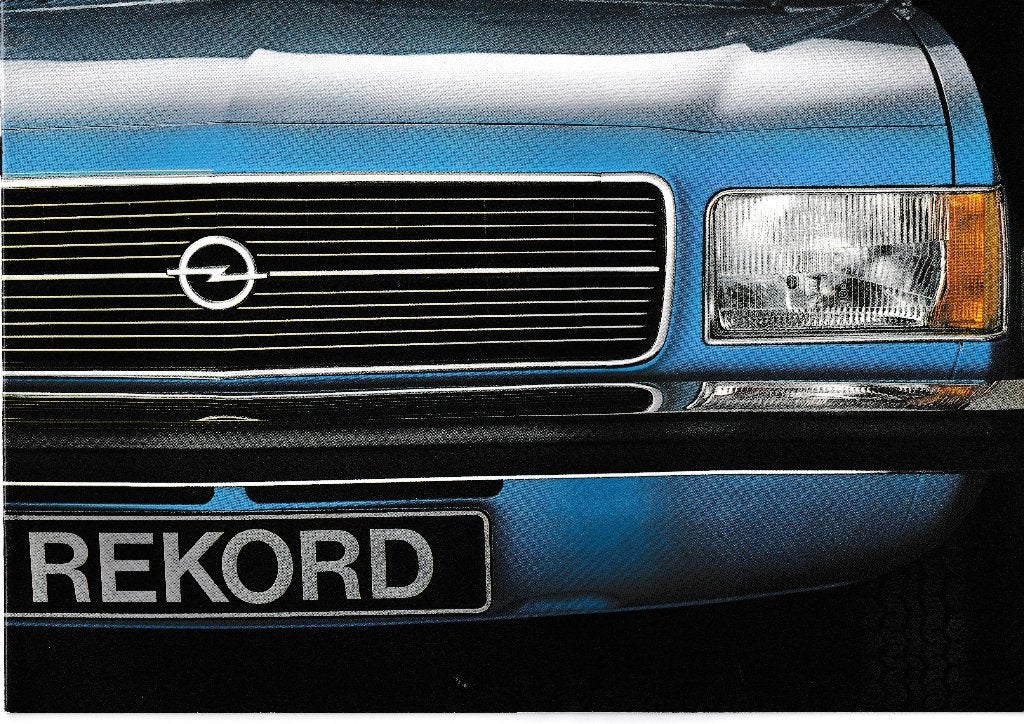 Opel Rekord, 1976/1977, Boeken, Auto's | Folders en Tijdschriften, Zo goed als nieuw, Opel, Ophalen of Verzenden