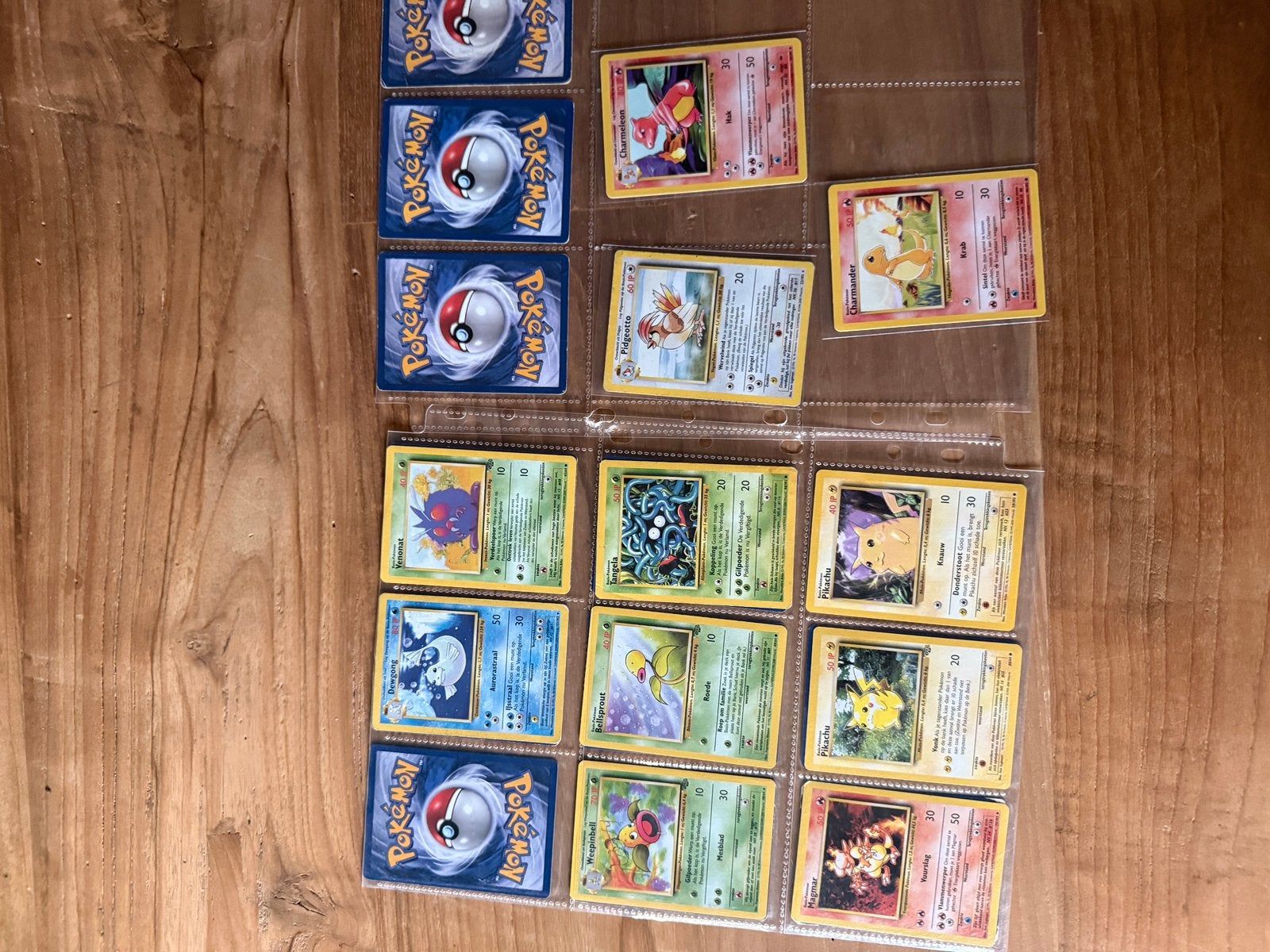 Nederlandse vintage Pokémon kaarten – Base Set & Jungle, Ophalen of Verzenden, Zo goed als nieuw, Meerdere kaarten