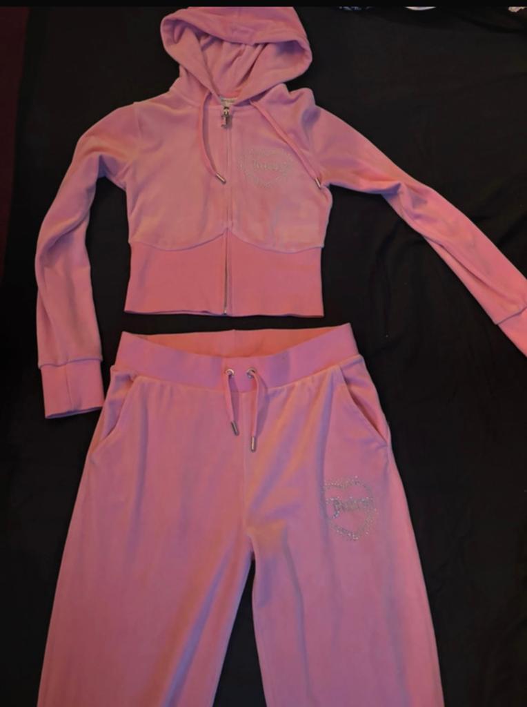 Juicy pink set, Ophalen of Verzenden, Zo goed als nieuw, Maat 34 (XS) of kleiner, Roze