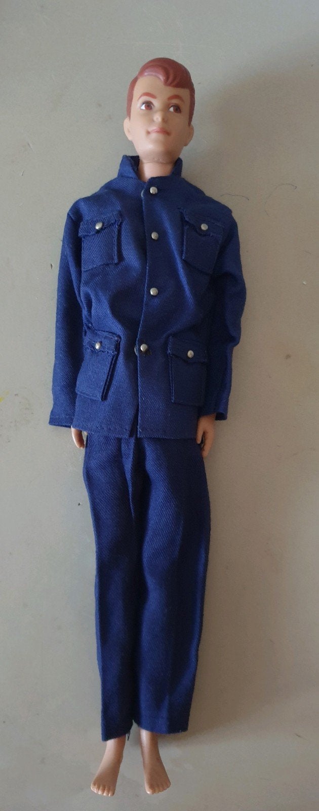 (Barbie) vintage mooie Allan mattel in outfit, Ophalen of Verzenden
