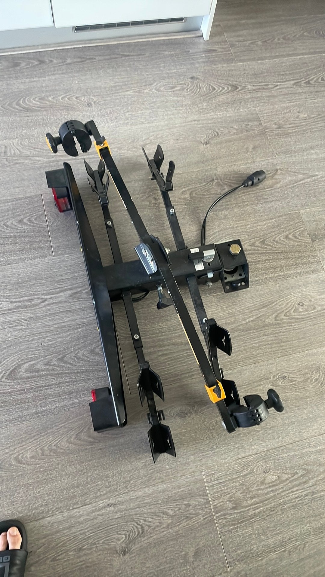 Fietsendrager Hawk, Auto diversen, Fietsendragers, Ophalen, 2 fietsen, Gebruikt, Trekhaakdrager