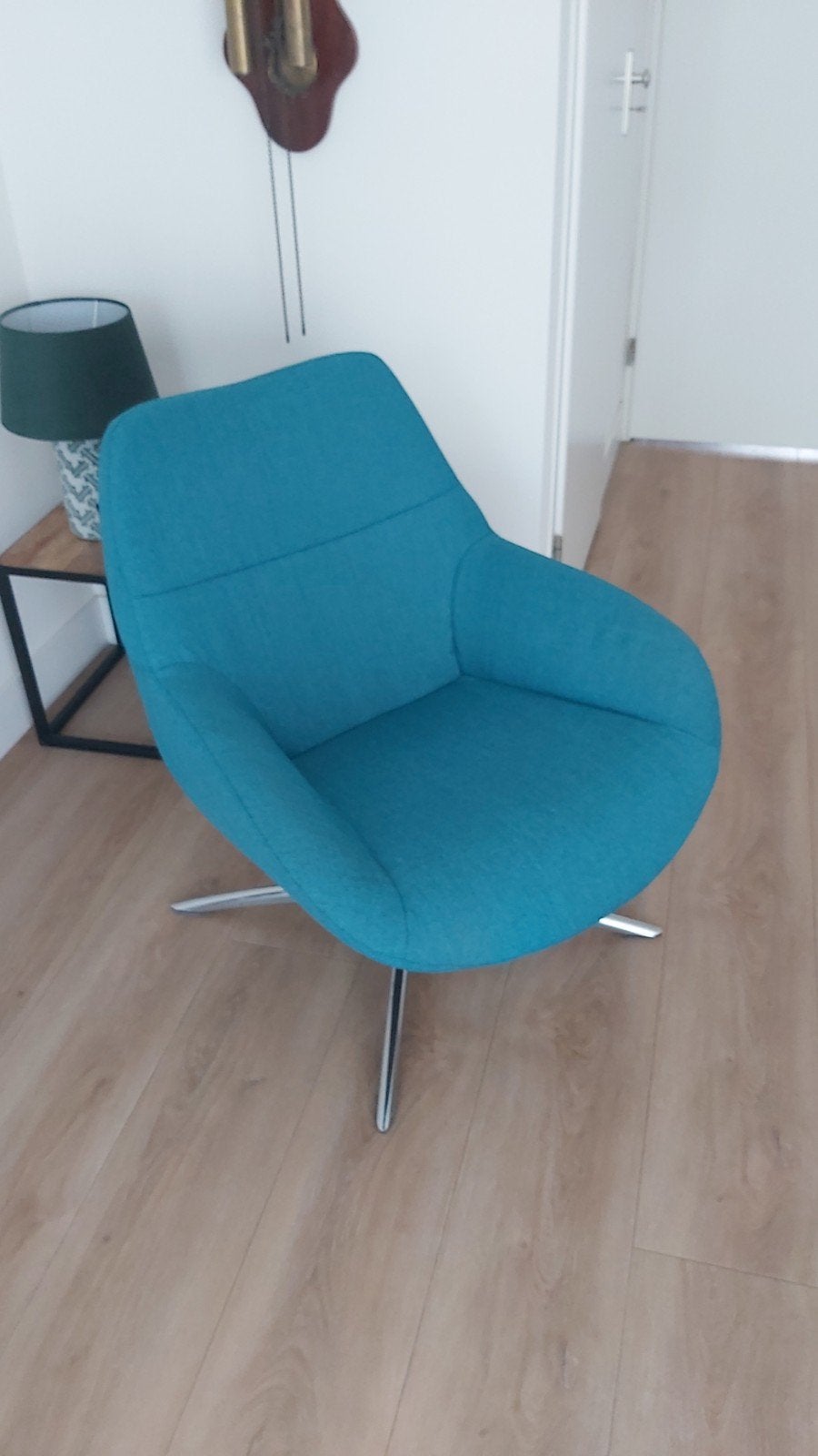 Luxe draaifauteuil, Ophalen of Verzenden, Zo goed als nieuw, 75 tot 100 cm, 50 tot 75 cm