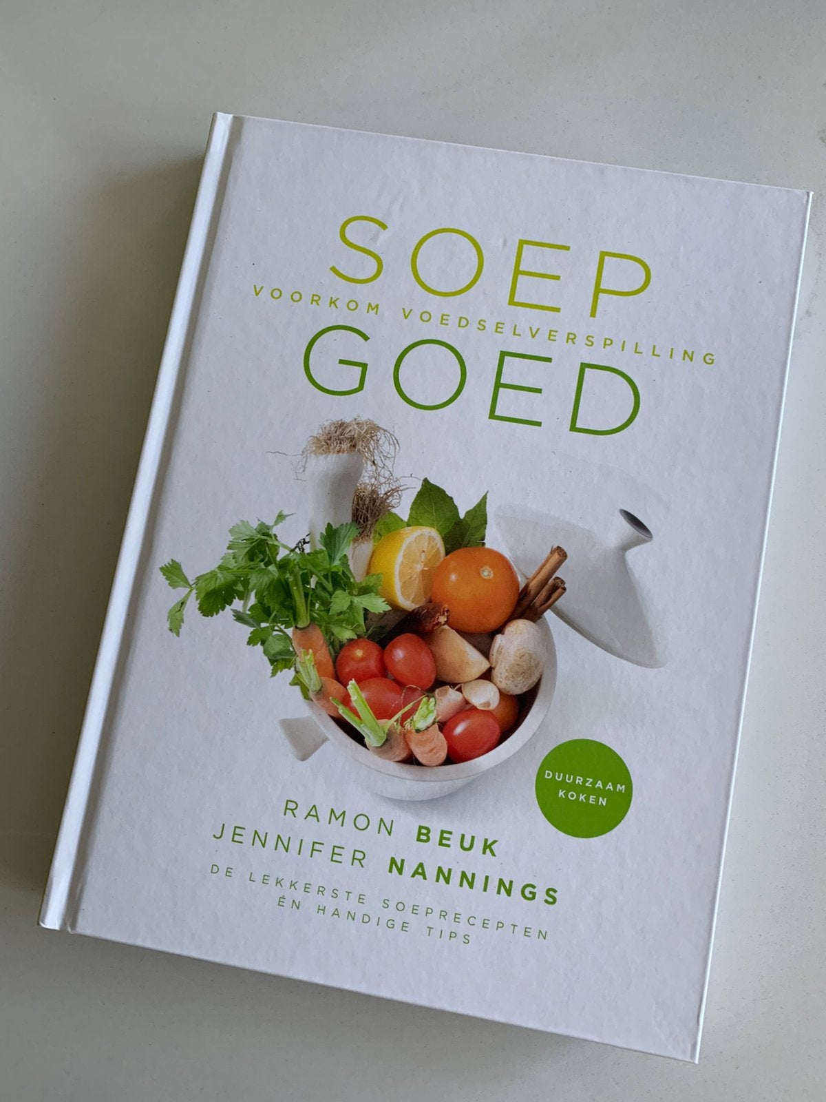 Soepgoed kookboek receptenboek soep, Ophalen of Verzenden, Nieuw