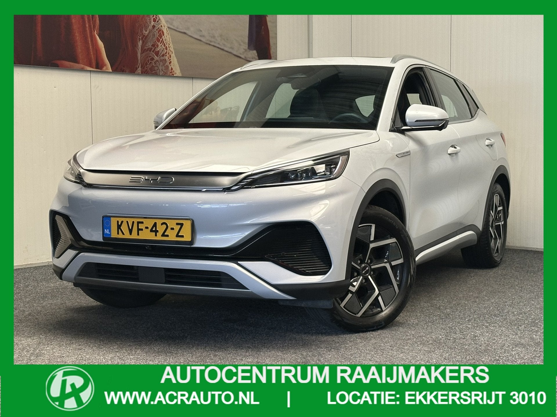 BYD ATTO 3 DESIGN 60 kWh WLTP 420 KM * 45 STUKS OP VOORRAAD*, Auto's, Dealer onderhouden, Gebruikt, 38 min, Wit