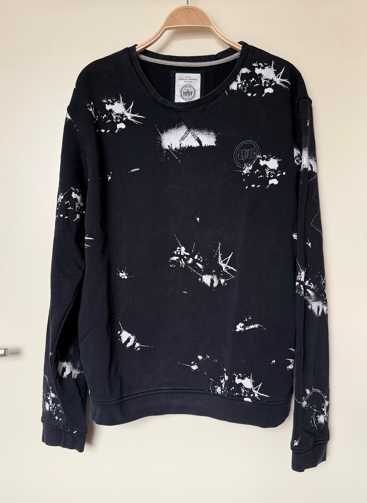 Buddha to Buddha trui xl zwart, Ophalen of Verzenden, Zo goed als nieuw, Maat 56/58 (XL), Zwart