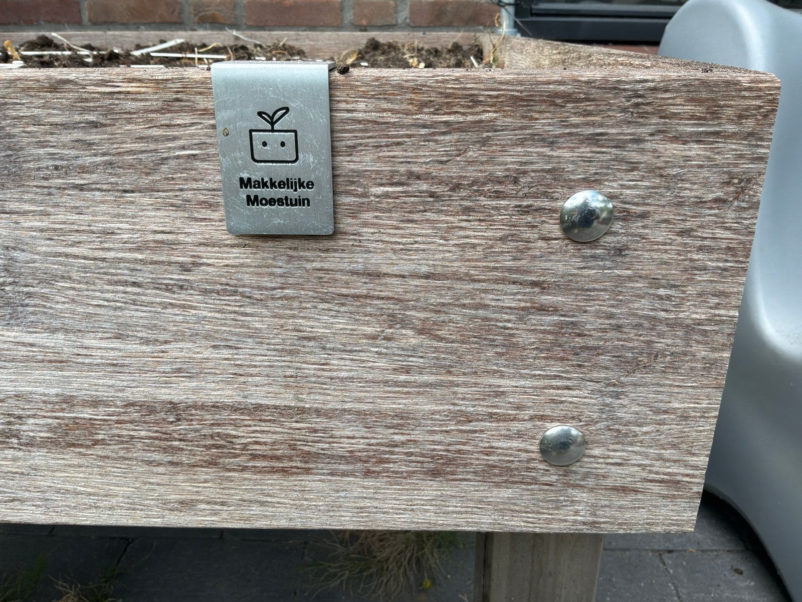 Mooie Makkelijke Moestuin Bak met Klimrek, Ophalen, Gebruikt, Kweekbak