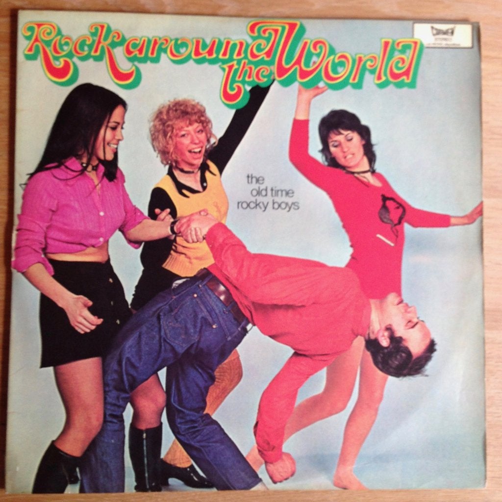 The Old Time Rocky Boys - Rock Around the World LP, Ophalen, 12 inch, Pop, LP