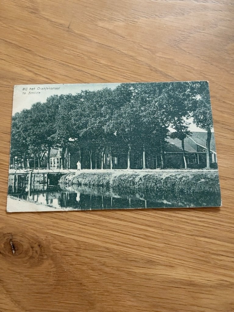 Oude ansichtkaart Smilde Oranjekanaal M. van Hasselt, Verzamelen, Verzenden, 1940 tot 1960, Gelopen, Noord-Brabant