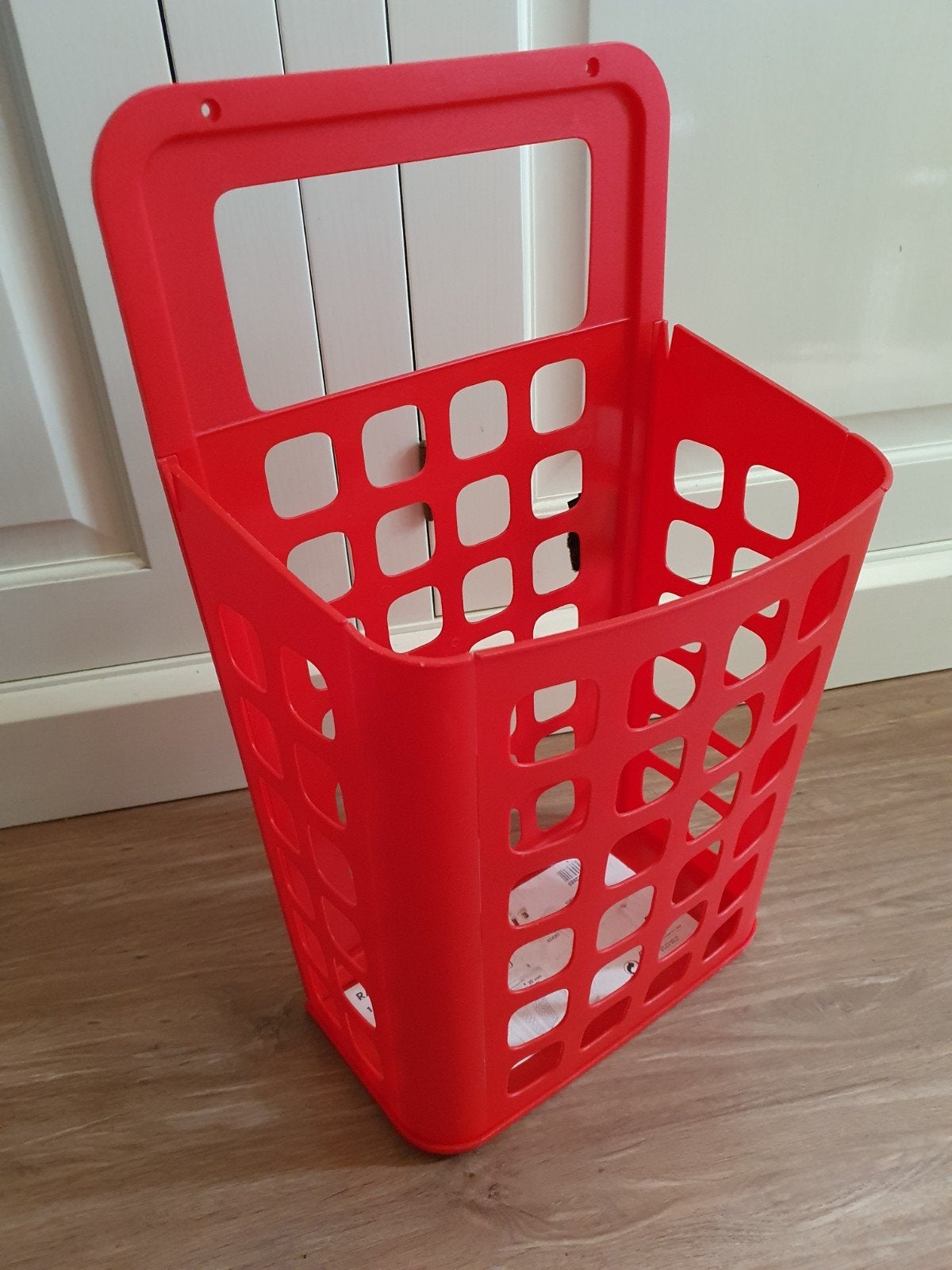 IKEA Rationell Variera Afvalbak Rood, Kunststof, Gebruikt, Mand, Ophalen of Verzenden