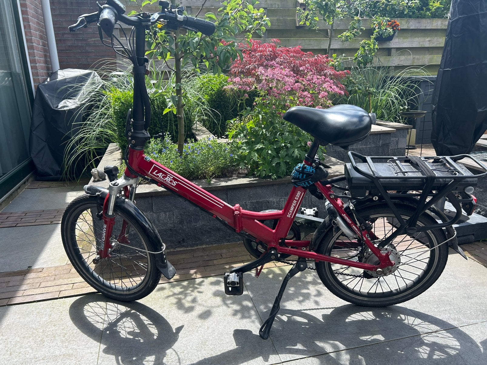 Lacros Scampter S200 Opvouwbare E-Bike, Fietsen en Brommers, Fietsen | Vouwfietsen, Overige merken, 20 inch of meer, Gebruikt