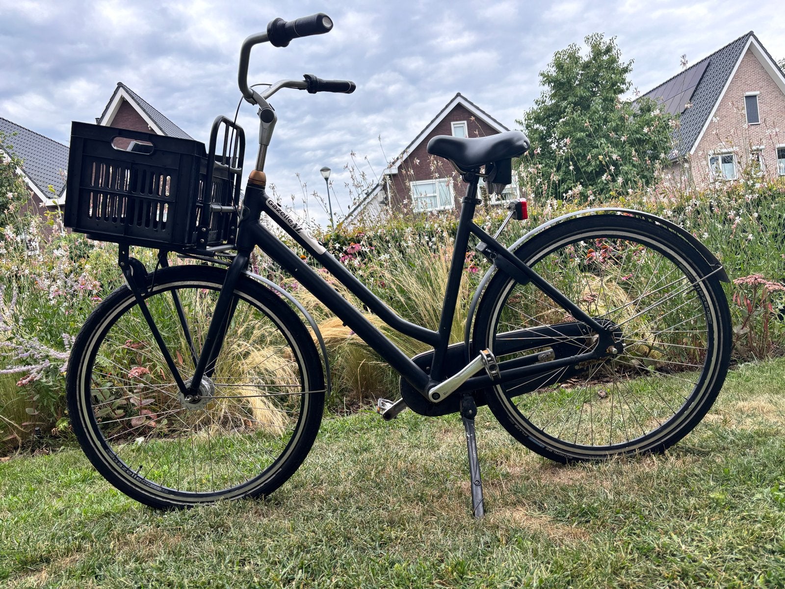 Gazelle Duty NL transportfiets met voordrager, Ophalen, Terugtraprem, Gebruikt, Versnellingen