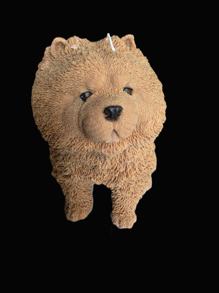 Sierkaars Chow Chow - Bruin of Zwart, Verzamelen, Ophalen of Verzenden, Nieuw, Dier