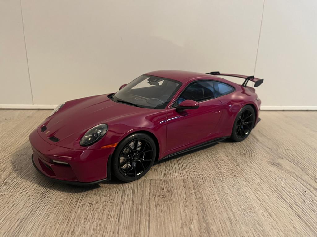 GT Spirt Porsche 911 992 GT3 1:12 Ruby Star, Hobby en Vrije tijd, Modelauto's | 1:5 tot 1:12, Ophalen of Verzenden, Nieuw, 1:9 t/m 1:12
