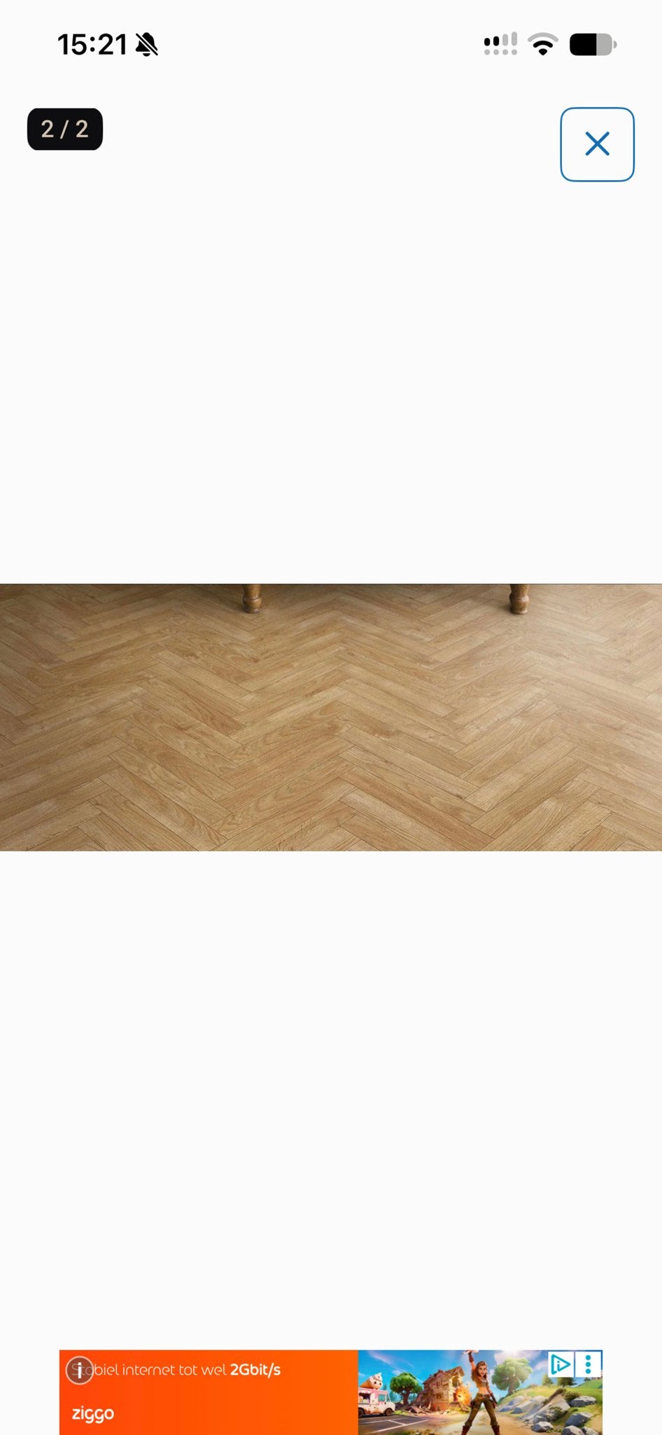 Berry Alloc Visgraat Laminaat (ongeopend, circa 16m2), Ophalen, Bruin, Nieuw, 10 tot 25 m²