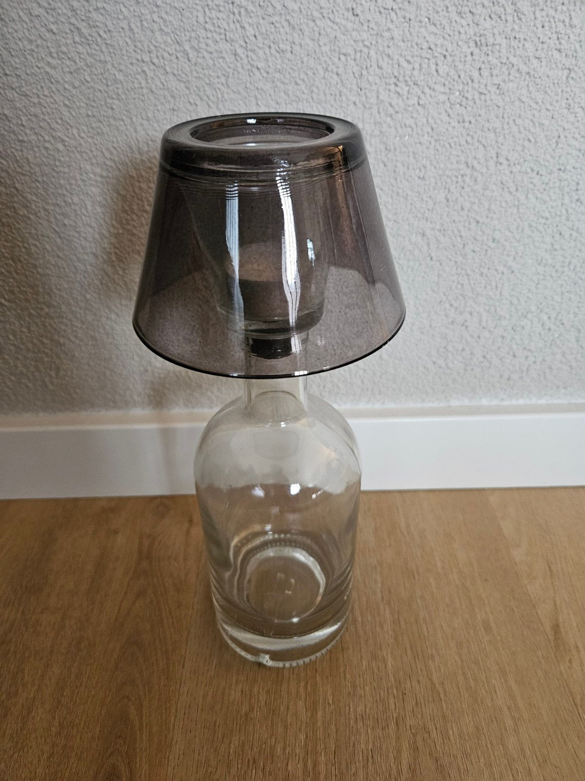 Windlicht, Huis en Inrichting, Ophalen, Glas, Windlicht, 28 cm