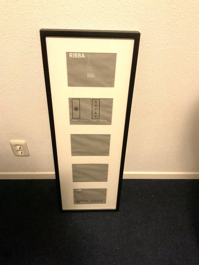 Fotolijst, Ophalen, Zo goed als nieuw, Fotolijst, Zwart