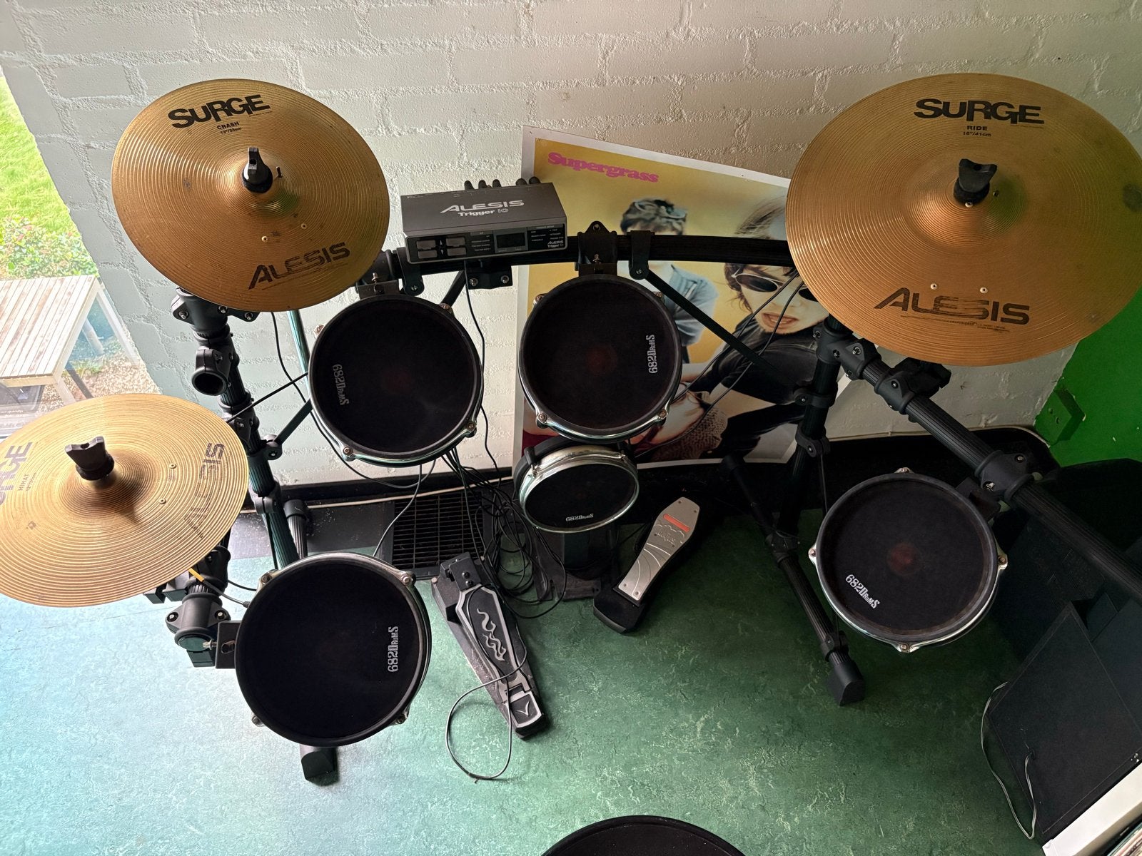 Elektrisch drumstel Alesis Trigger iO Elektronisch drumstel, Ophalen, Gebruikt, Overige merken, Elektronisch