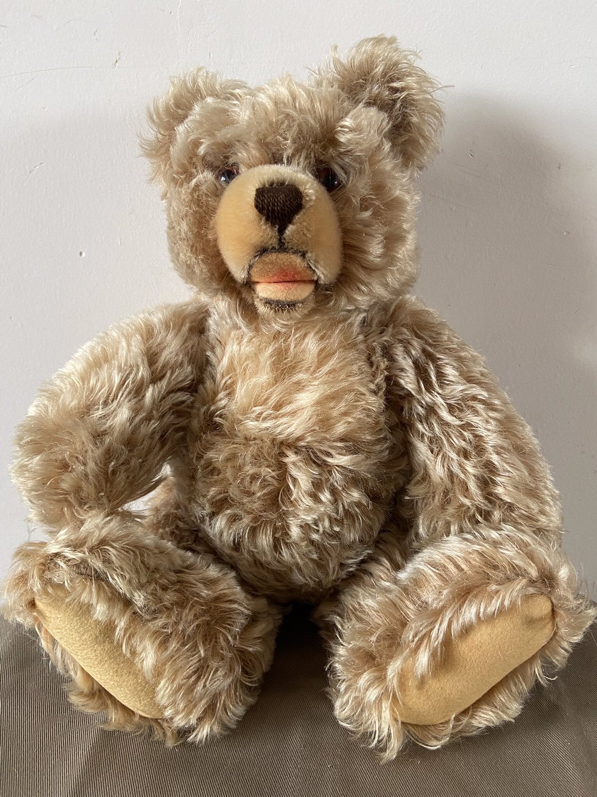 Steiff Zotty mohair, 6335, 35cm, Ophalen of Verzenden, Zo goed als nieuw, Stoffen beer, Steiff