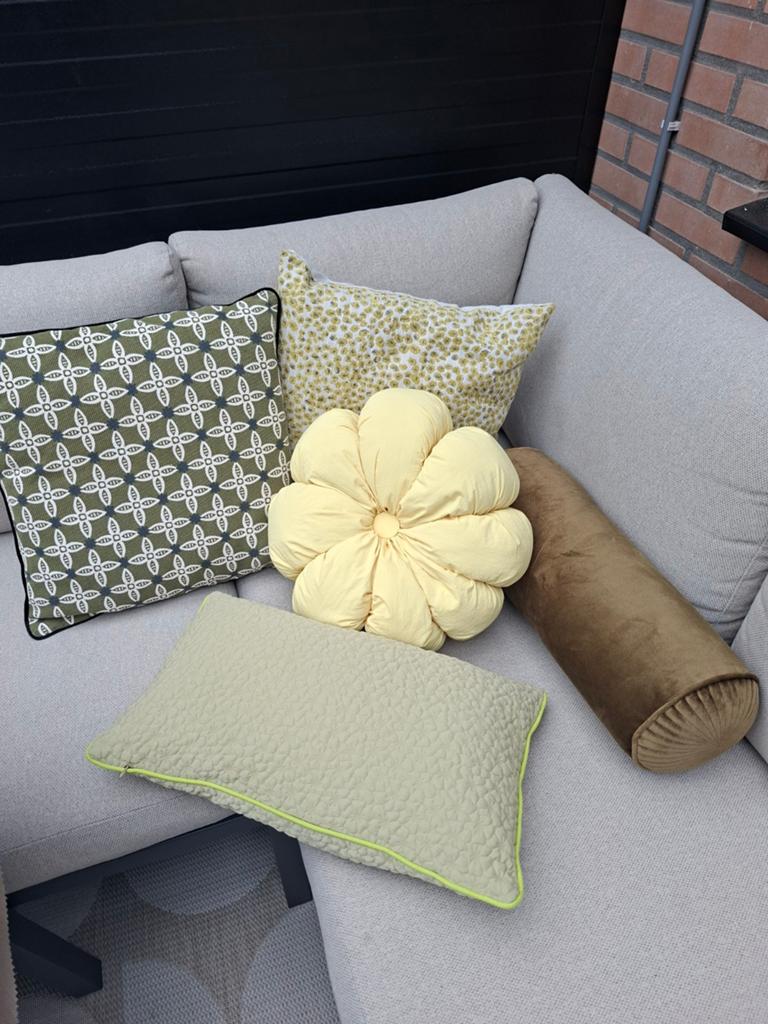 Set van 5 sierkussens voor binnen en buiten, Huis en Inrichting, Woonaccessoires | Kussens, Ophalen of Verzenden, Nieuw, Overige kleuren