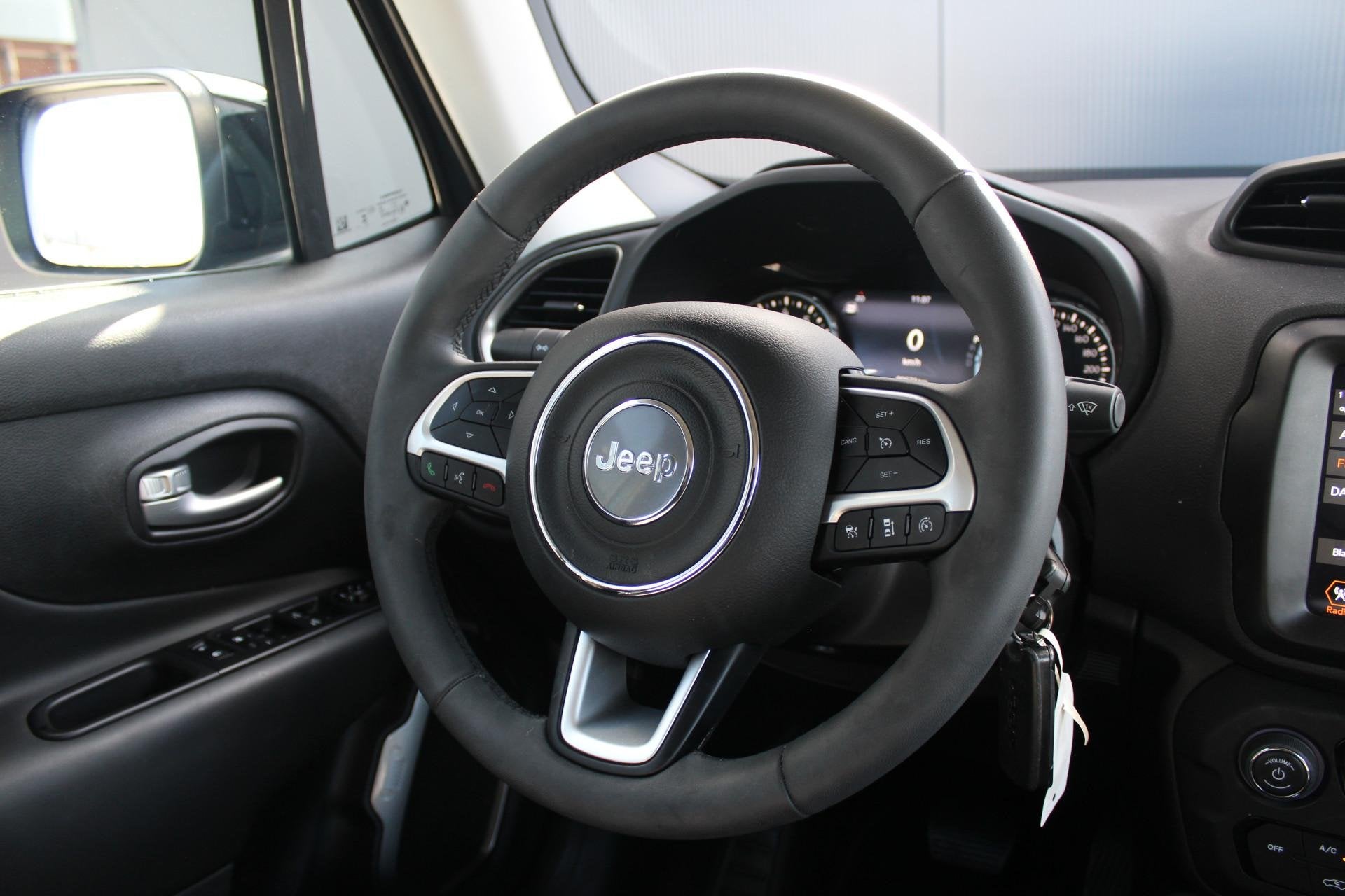 Jeep Renegade 1.5T e-Hybrid Altitude | Incl. 12 maanden | Ac, Stof, Gebruikt, 4 cilinders, Blauw