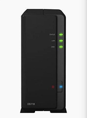 Synology DS118 - NAS (zonder HDD), Computers en Software, NAS, Ophalen, Zo goed als nieuw