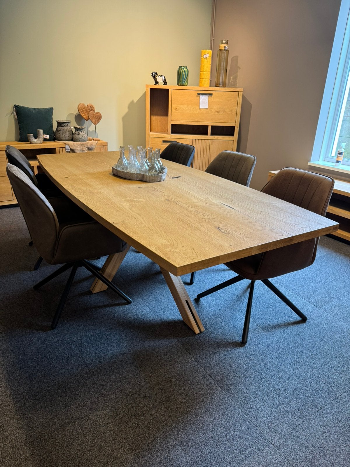 Patrij Henders en Hazel en Xooon eettafels !, Ophalen, 100 tot 150 cm, Vijf personen of meer, Industrieel
