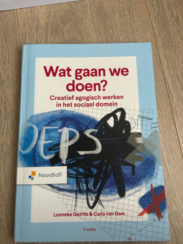 Wat gaan we doen? Creatief agogisch werken NIEUW, Boeken, Ophalen of Verzenden, Gamma, Zo goed als nieuw, HBO
