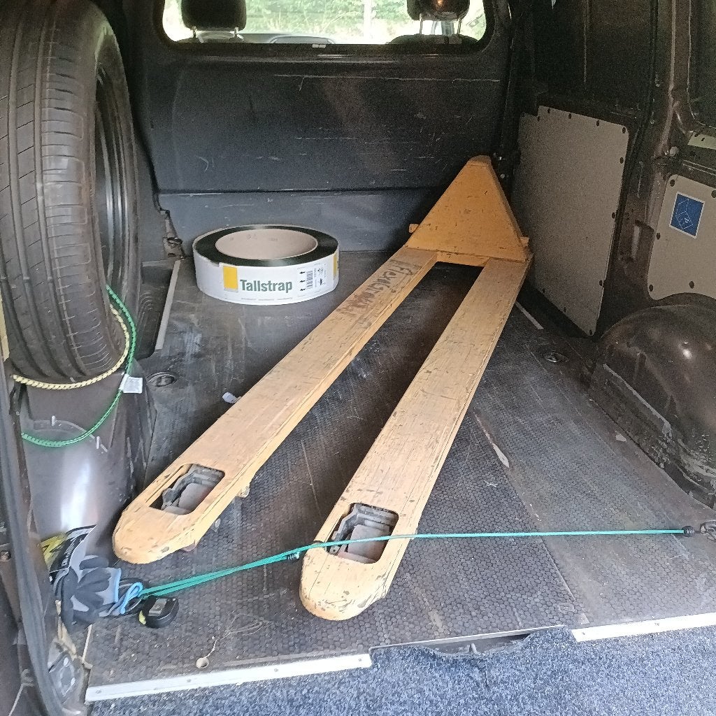 Papro XL palletwagen 200cm, Ophalen, Gebruikt