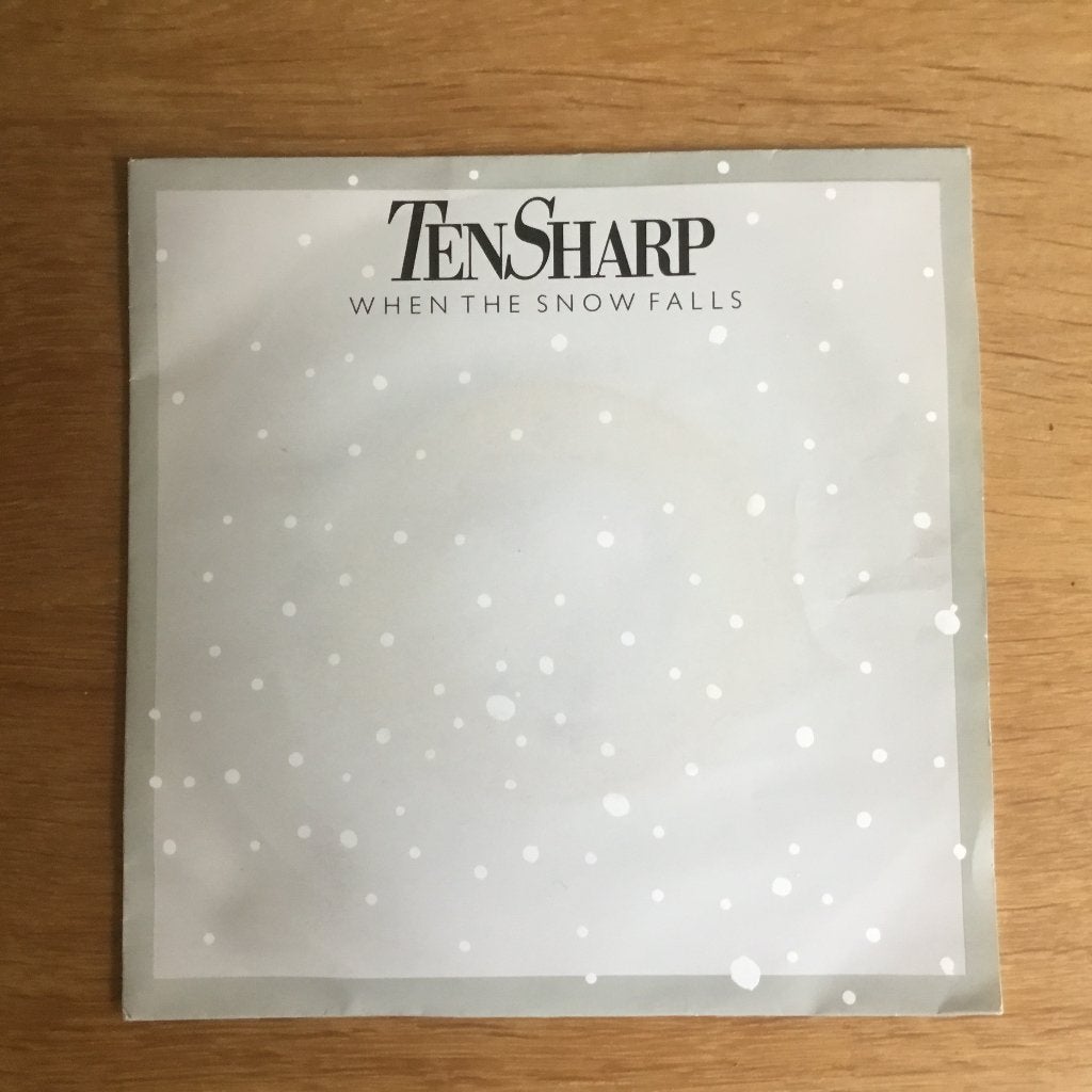 Ten Sharp - When The Snow Falls 7”, Ophalen, Gebruikt, 7 inch, Pop