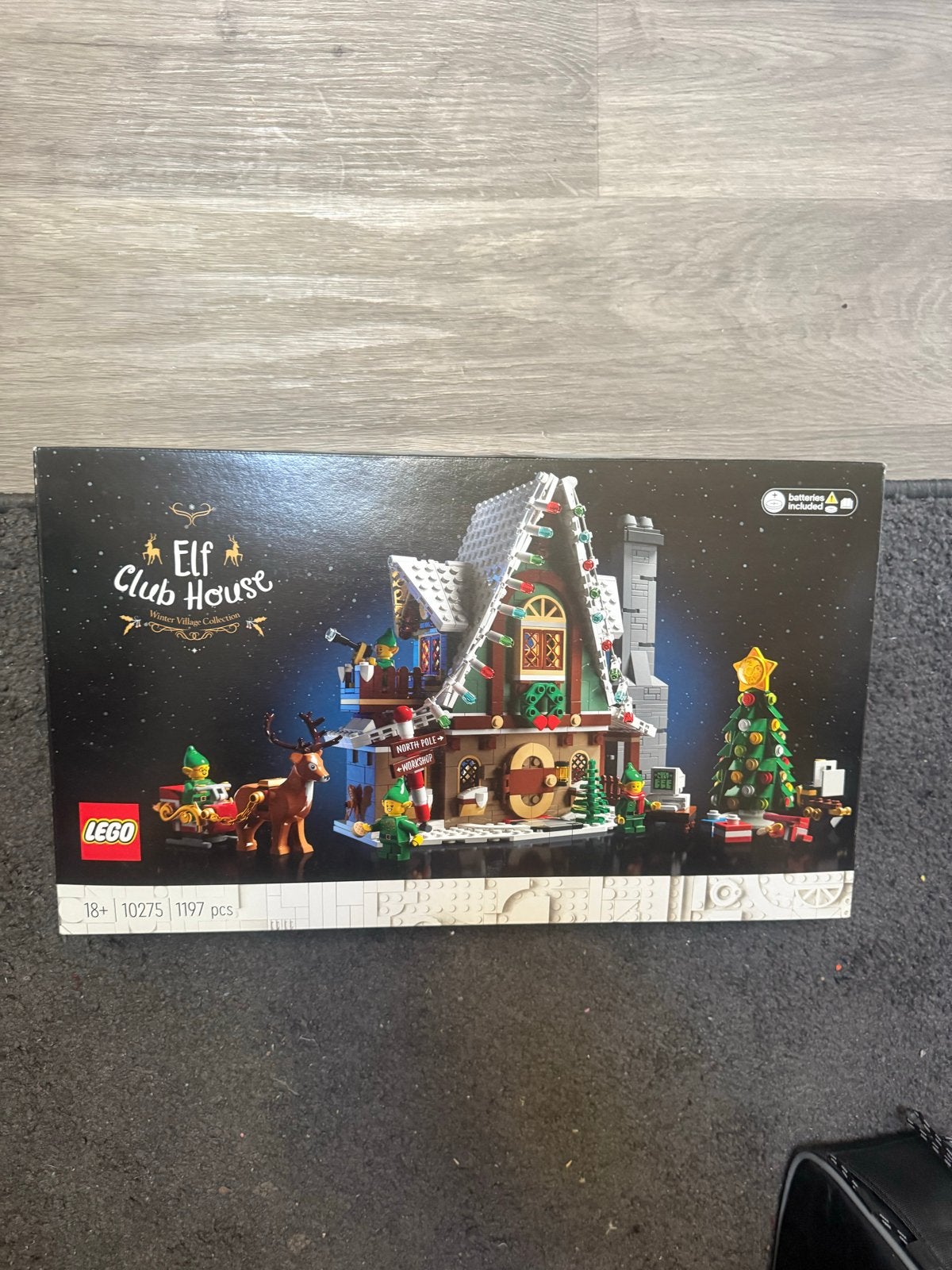 LEGO 10275 Elf Clubhuis - Winter Village Collectie, Ophalen, Lego, Nieuw, Compleet