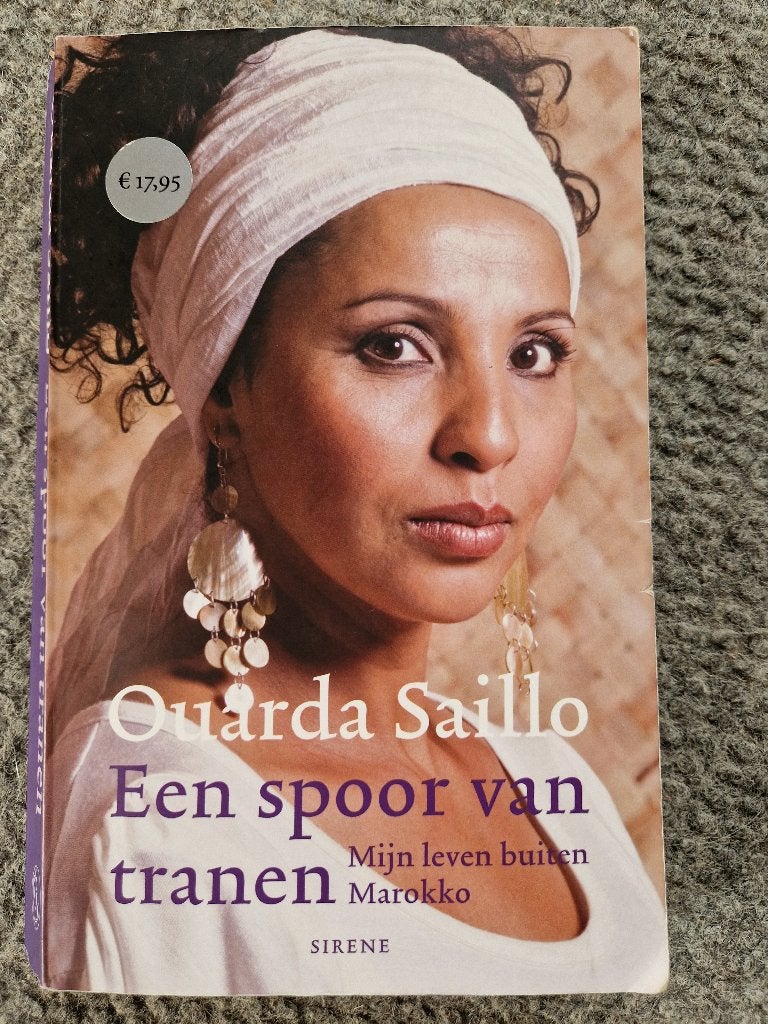 Ouarda Saillo, een spoor van tranen, Verzenden, Zo goed als nieuw, Ouarda Saillo, Sport