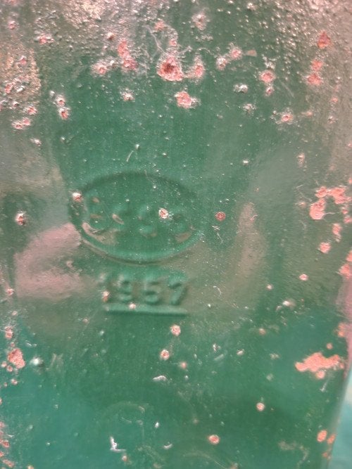 esso olieblik 1957, Ophalen of Verzenden
