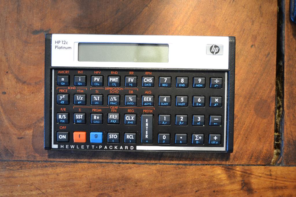 HP 12c Platinum rekenmachine, Ophalen of Verzenden, Nieuw