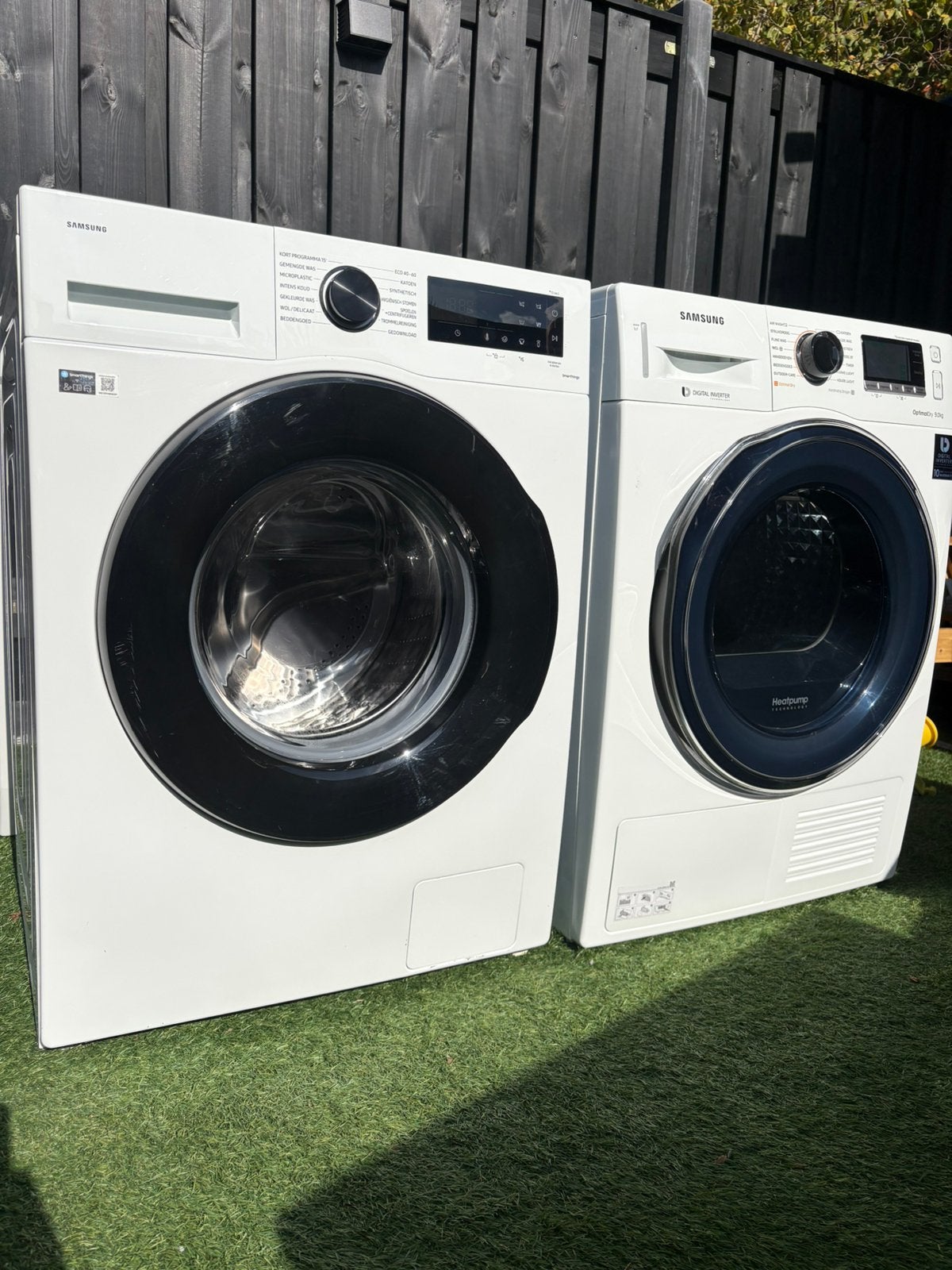 Samsung set 9KG droger + wasmachine 9KG 🛜 2025 model, Witgoed en Apparatuur, 1200 tot 1600 toeren, 8 tot 10 kg, Ophalen of Verzenden