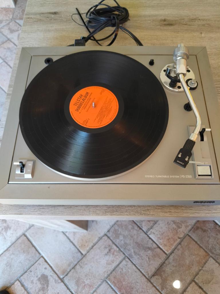 Sony PS-2350 Stereo Platenspeler - Vintage Geluid, Ophalen of Verzenden, Gebruikt, Platenspeler, Sony