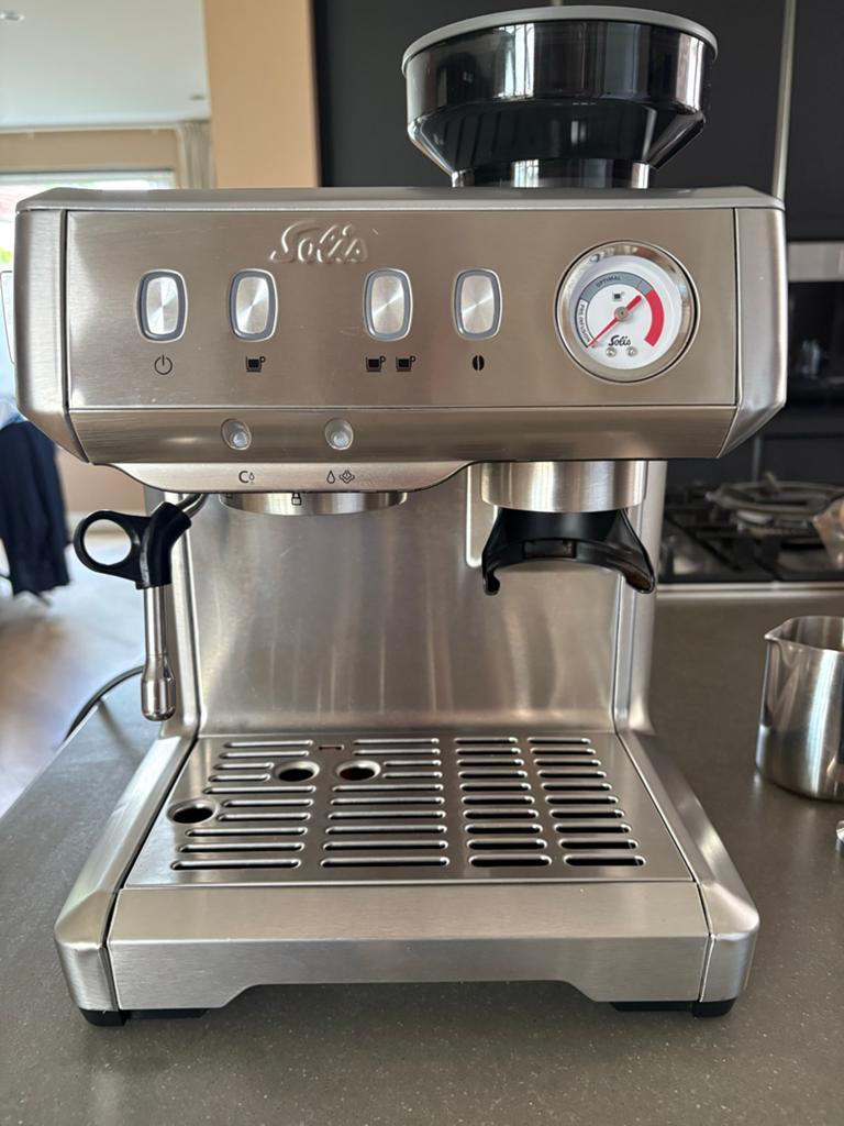Solis Espressomachine zgan leuk vaderdagcadeau, Afneembaar waterreservoir, Verzenden, Espresso apparaat, 10 kopjes of meer