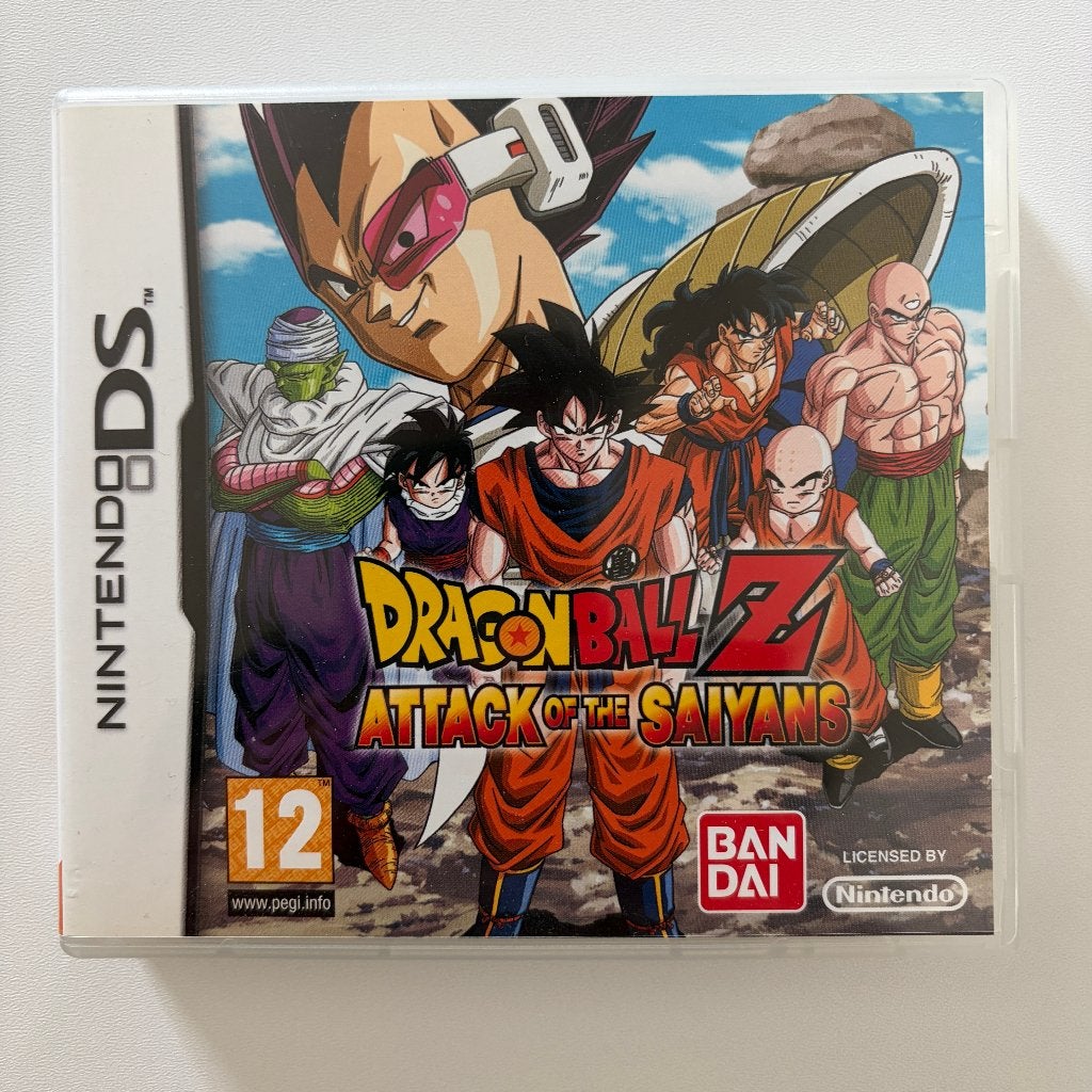 Dragon Ball Z Attack of the Saiyans Nintendo DS PAL compleet, Avontuur en Actie, 1 speler, Ophalen of Verzenden, Zo goed als nieuw