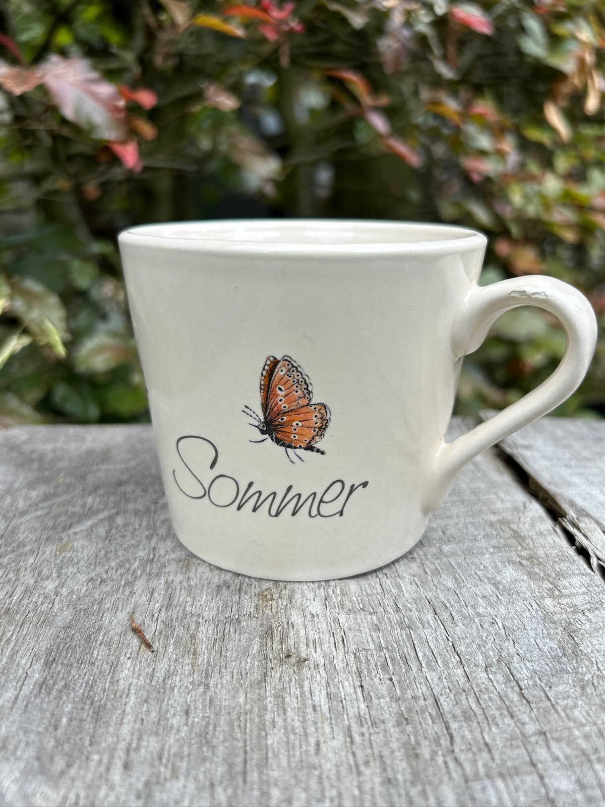 Landzeit Sommer beker, Keramiek, Ophalen of Verzenden, Zo goed als nieuw, Overige stijlen