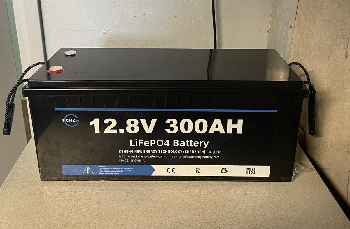 LiFePO4 12.8V 300AH huishoudaccu caravan camper boot, AVG, 3257LD, Nieuw, Ophalen of Verzenden
