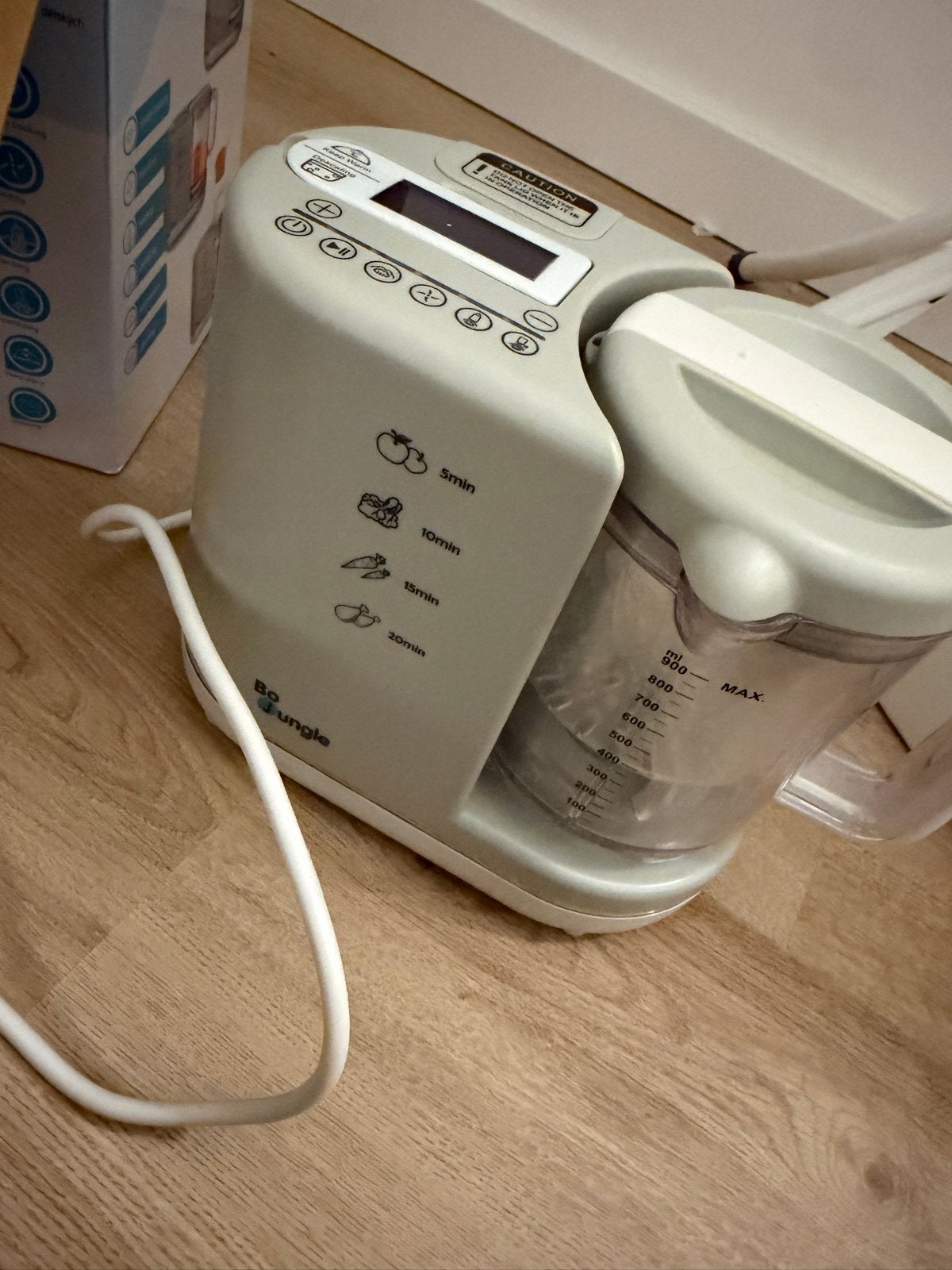 Bo Jungle B-Digital Baby Food Processor 6-in-1, Overige merken, Gebruikt, Stoomfunctie, Ophalen of Verzenden