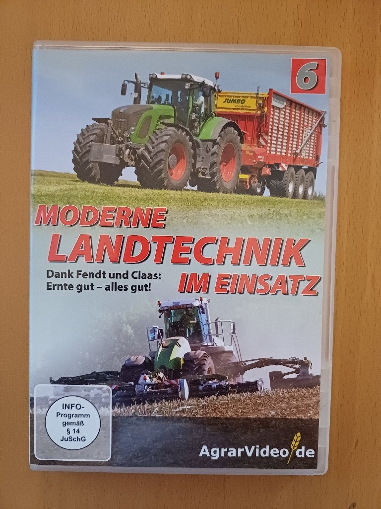 DVD Moderne landtechnik im Einsatz 6, Alle leeftijden, Ophalen of Verzenden, Gebruikt