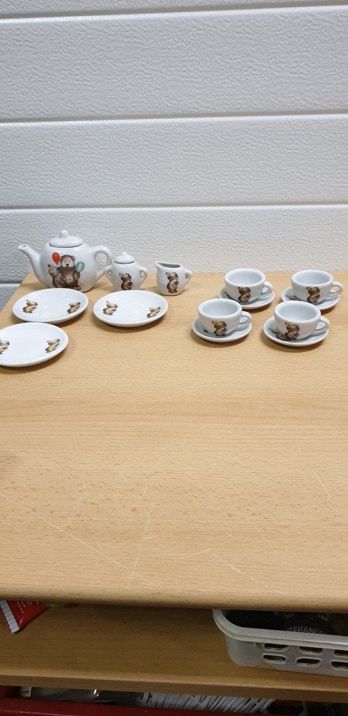 mini servies beertjes, Ophalen of Verzenden