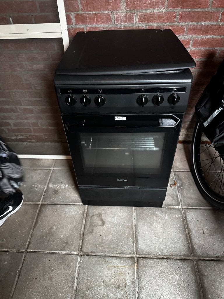 Gratis z.g.a.n. gasfornuis, Witgoed en Apparatuur, Zo goed als nieuw, Gas, Vrijstaand, Hete lucht