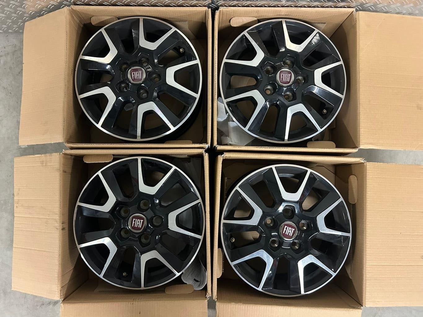 Fiat Ducato Boxer Jumper 5x118 velgen light chassis 4 ST, Ophalen, Gebruikt, Velg(en), 16 inch