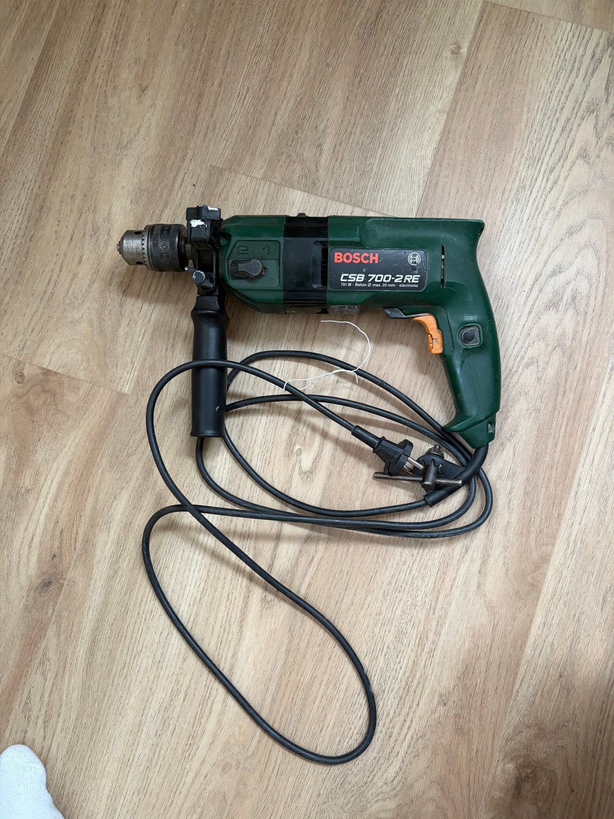 Bosch CSB 700-2 RE Klopboormachine - 701W, Klopboormechanisme, Ophalen, Boormachine, Gebruikt