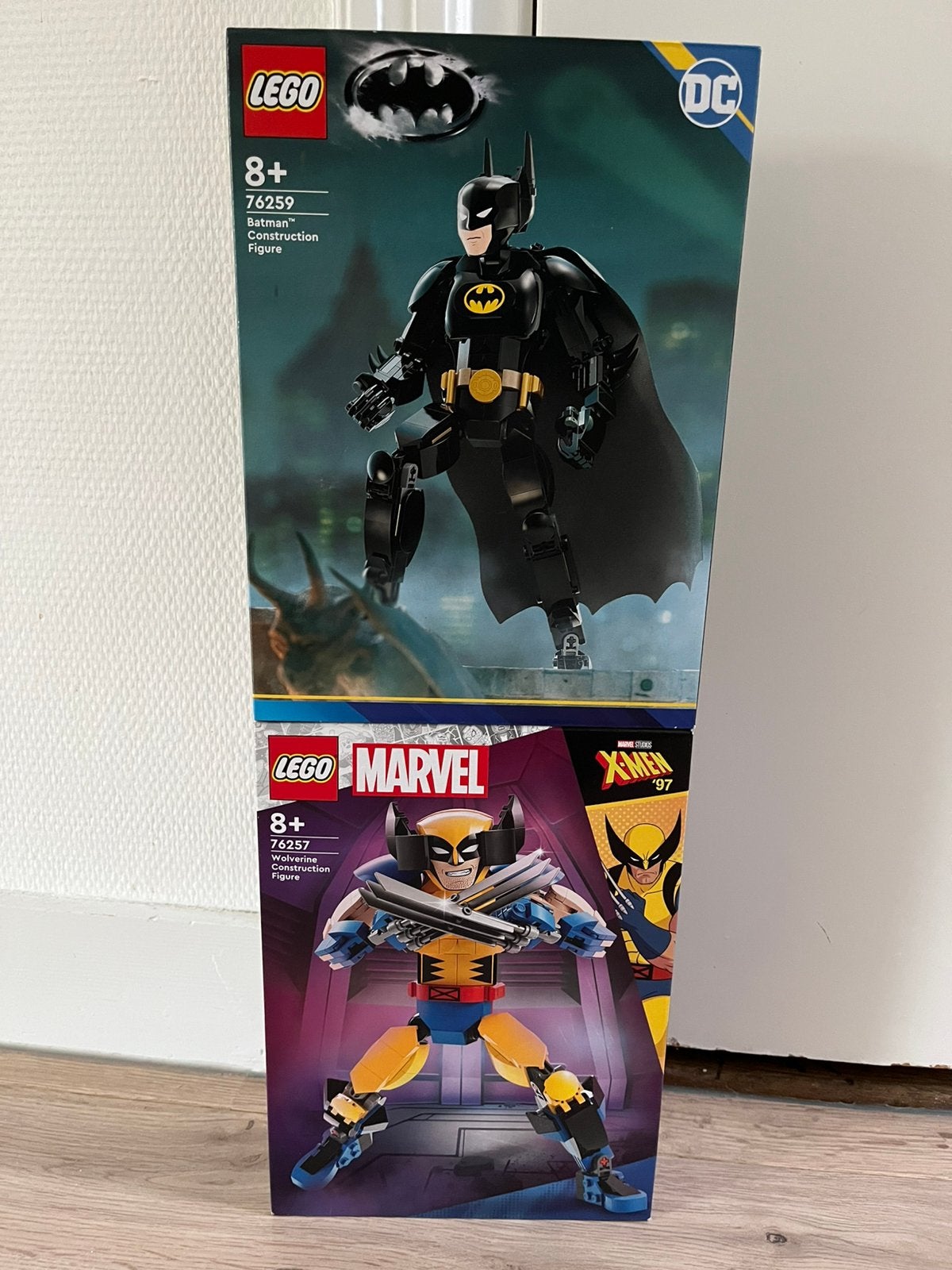 Lego marvel, dc 76257 en 76259 nieuw sealed, Marvel, Lego, Nieuw, Ophalen of Verzenden