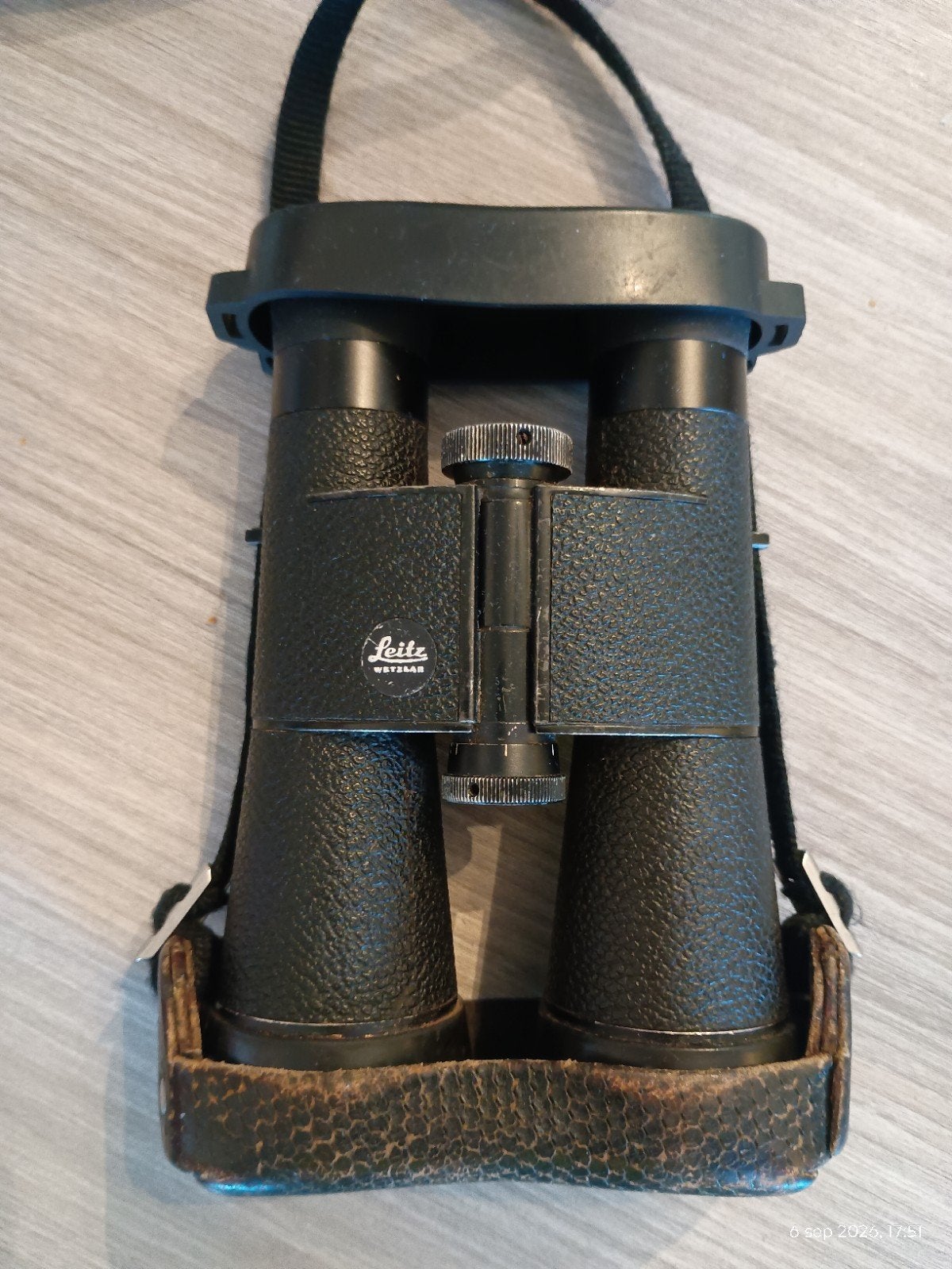 Vintage Leitz (Leica) Trinovid 7x42B, Ophalen, 8 tot 12x, Dakkant (recht)