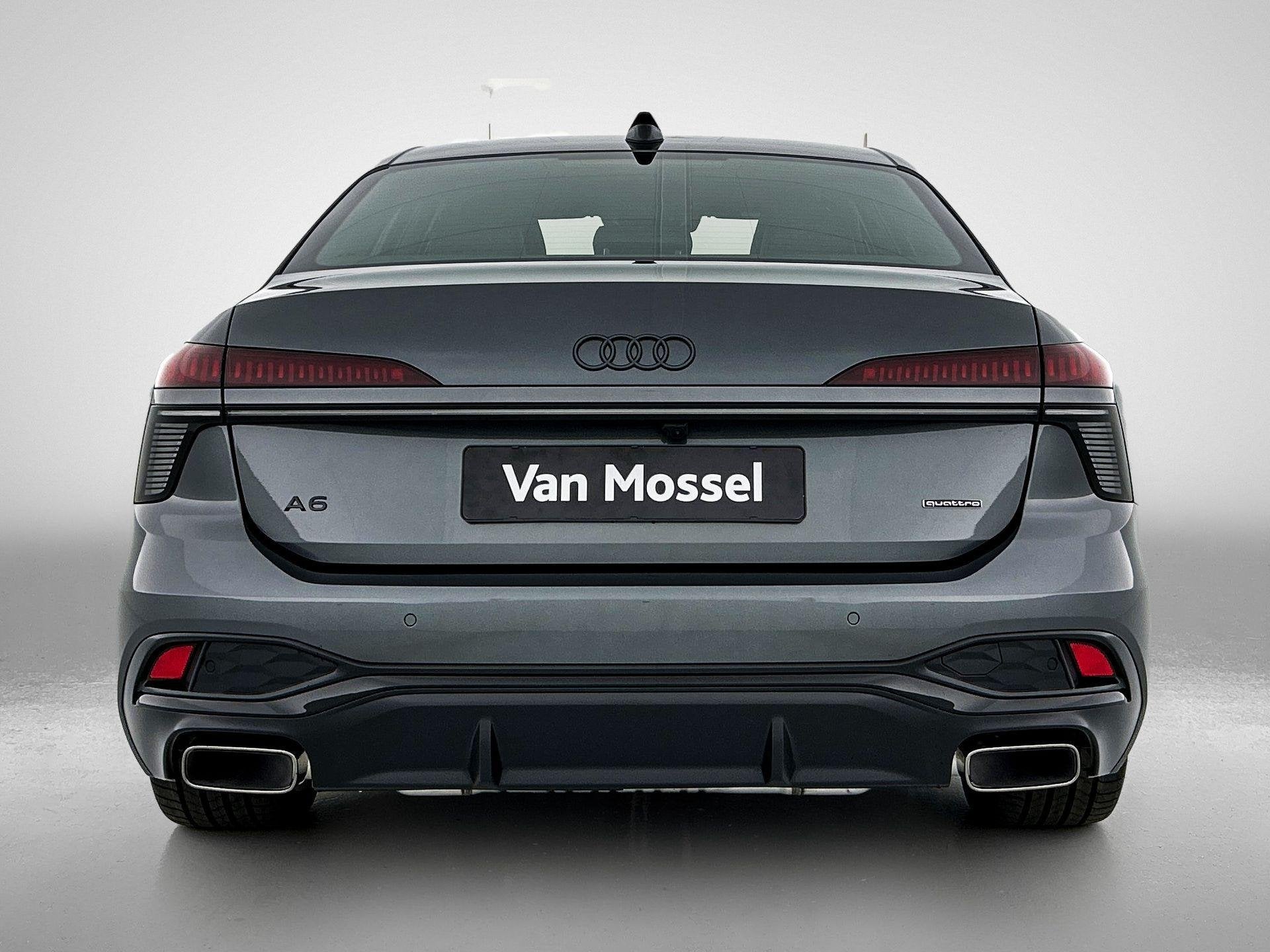 Audi A6 Limousine 2.0 e-hybrid quattro S-Line 299 PK | Navig, Auto's, Audi, Automaat, 12 maanden, Stof, Gebruikt